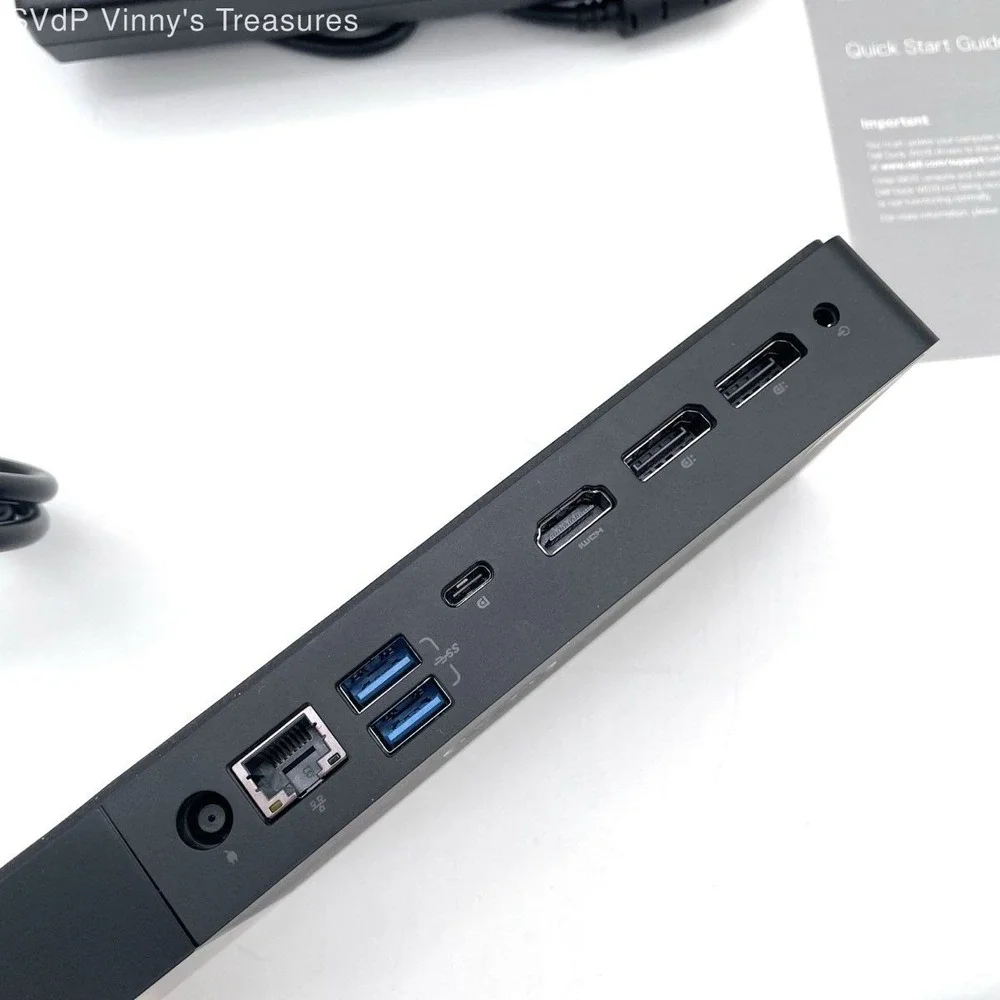 Dell WD19 K20A USB-C Docking Station 180W Power Adapter HDMI DisplayPort Boxed